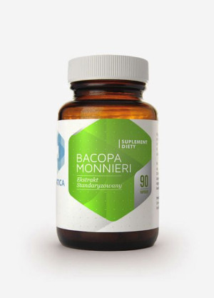 BACOPA MONNIERI koncentracja pamięć 90kap HEPATICA