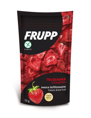 Frupp Owoce Liofilizowane - Truskawka W Plastrach