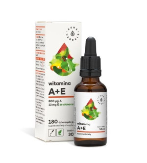 Witamina A + E 30 Ml Aura 180 Porcji Krople