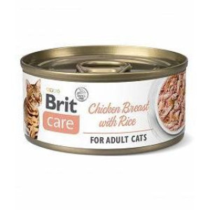 Brit Care Cat Cf Chicken Breast & Rice Pierś Kurczaka z Ryżem Mokra Karma D