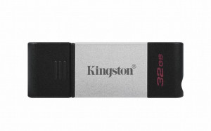 Kingston FLASH 32GB USB-C 3.2 Gen 1 DT80/32GB