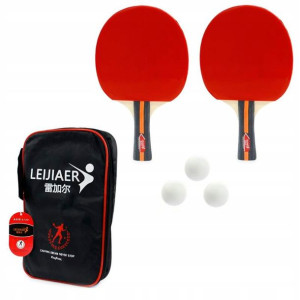 Zestaw Do Tenisa Stołowego 2 Paletki Ping Pong