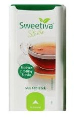 STEWIA STEVIA SWEETIVA SŁODZIK 500 tabletek