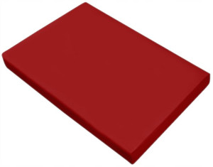 Prześcieradło satynowe 140x210 Greno bordo