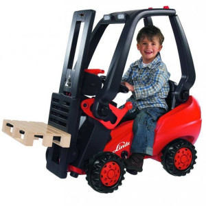 BIG Wózek Widłowy Linde Forklift