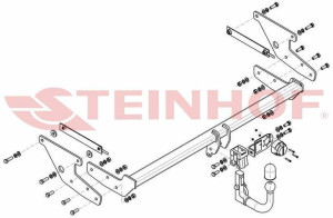 Hak holowniczy Steinhof  Renault Scenic IV 2016-