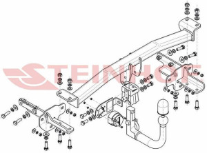 Hak holowniczy Steinhof FIAT Tipo Sedan 2016-
