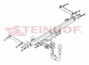 Hak holowniczy Steinhof Ford Fiesta 2013-2017