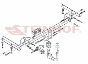 Hak holowniczy Honda Civic Hatchback 2012-2014
