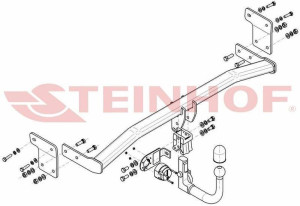 Hak holowniczy Steinhof  Hyundai Elantra VI 2016-