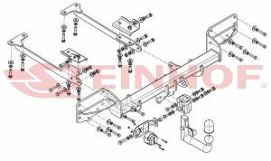 Hak holowniczy Land Rover Range Rover 2013-