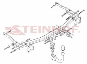 Hak holowniczy Renault Megane III HB 2008-2015