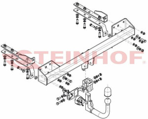 Hak holowniczy Subaru Legacy V Kombi 2009-