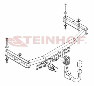 Hak holowniczy Audi A4 B7 Sedan 2004-2007