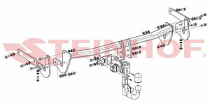 Hak holowniczy Steinhof Lexus NX 300h 2014-