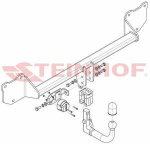 Hak holowniczy Mini Cooper Countryman 2010-2014