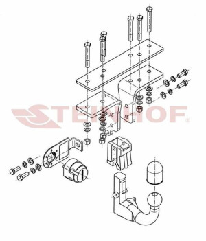 Hak holowniczy Nissan Pathfinder 2005-2014
