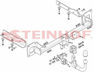 Hak holowniczy Steinhof  Opel Insignia B 2017-