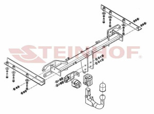 Hak holowniczy Steinhof  Subaru Legacy 2009-2015