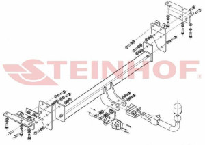 Hak Steinhof Nissan X-Trail T32 2014-2017