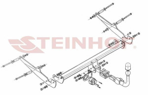 Hak Steinhof Renault Clio IV Kombi 2013-