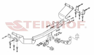 Hak Steinhof Citroen C-Crosser 2007-2012