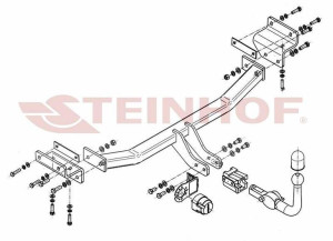 Hak holowniczy Steinhof Kia Cee'd 2012-2016