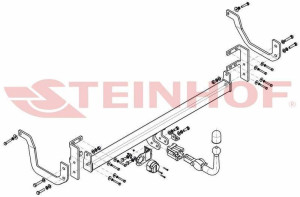 Hak Steinhof Peugeot 508 I SW Kombi 2011-
