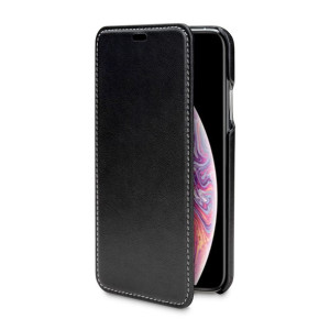 Eleganckie skórzane etui case Baroon do iPhone XS