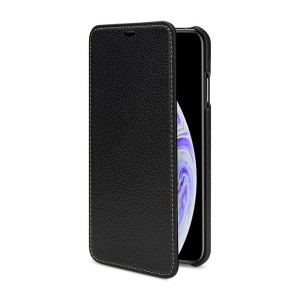 Etui Baroon do iPhone XS Max skórzane z klapką