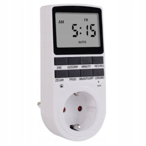 Programator Czasowy Włącznik Wyłącznik Timer Lcd