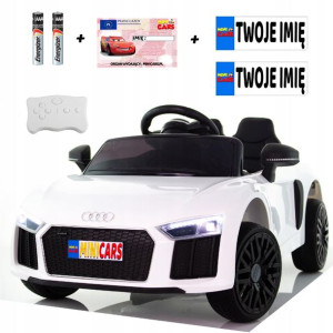 AUTO na akumulator dla dzieci AUDI R8 + GRATISY!