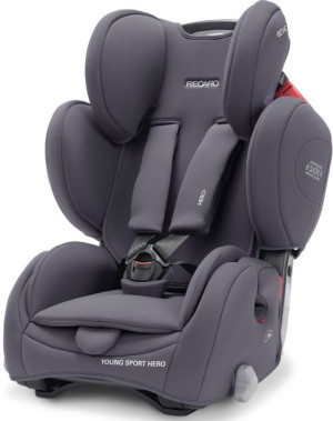 Recaro Young Sport Hero - fotelik samochodowy 9-36 kg | Simply Grey