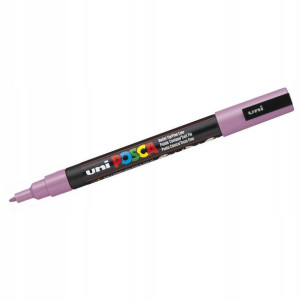 Marker Plakatowy Uni Posca Pc-5m Różowy Metalik