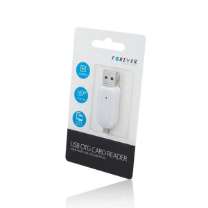 Czytnik kart OTG Forever USB & micro USB / SD & micro SD (f)