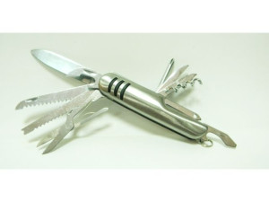 SCYZORYK Niezbędnik Nóż wielofunkcyjny 11in1 metal