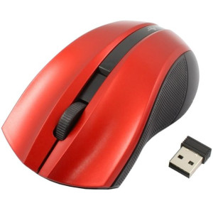 Mysz Bezprzewodowa Usb Am-97 Czerwona
