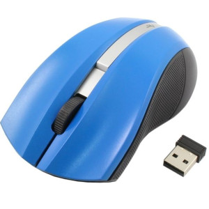 Mysz Bezprzewodowa Usb Am-97 Niebieska