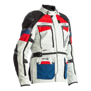 Kurtka RST PRO SERIES ADVENTURE X CE ICE/BLUE/RED/BLACK szary niebieski gra