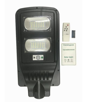 Lampa Uliczna Halogen Led Sol40W czujnikruchu+pilot