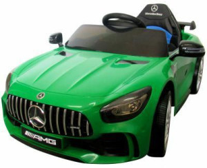 Samochodzik Autko Mercedes GTR zielonyna akumulator