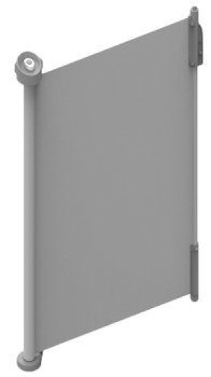 Barierka Lionello Tulia szaraBarierka Tulia, Grey