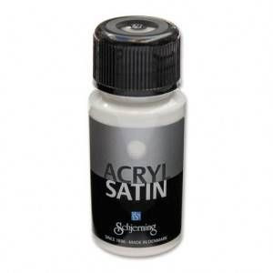 Farba akrylowa Schjerning 50ml. - biała satynowa
