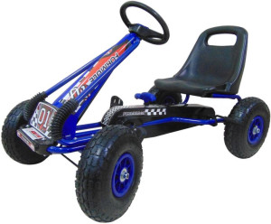 Gokart Na Pedały,Pompowane Koła A15Niebieski
