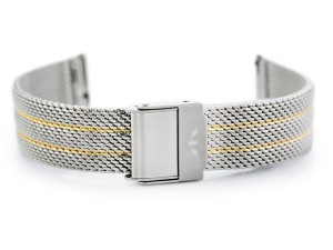 Bransoleta Bisset (bb012a) - srebrna 14mm