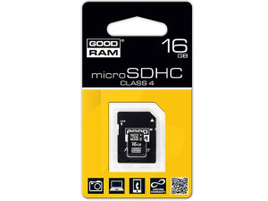 Karta Micro-Sd Hc 16Gb + Adapter sdGOODRAM
