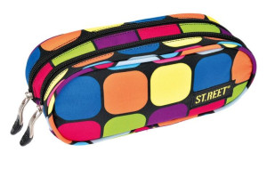 St.reet Piórnik Saszetka Dwukomorowa Squares
