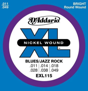 D'Addario EXL115 struny do gitary elektr. 11-49