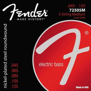 Fender 7250-5M struny do git basowej 5 str. 45-125