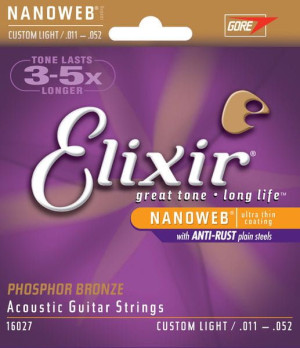 Elixir 16027 NW PB C/LT struny do git. akust.11-52